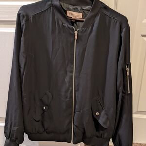 Philosophy Black Bomber Jacket